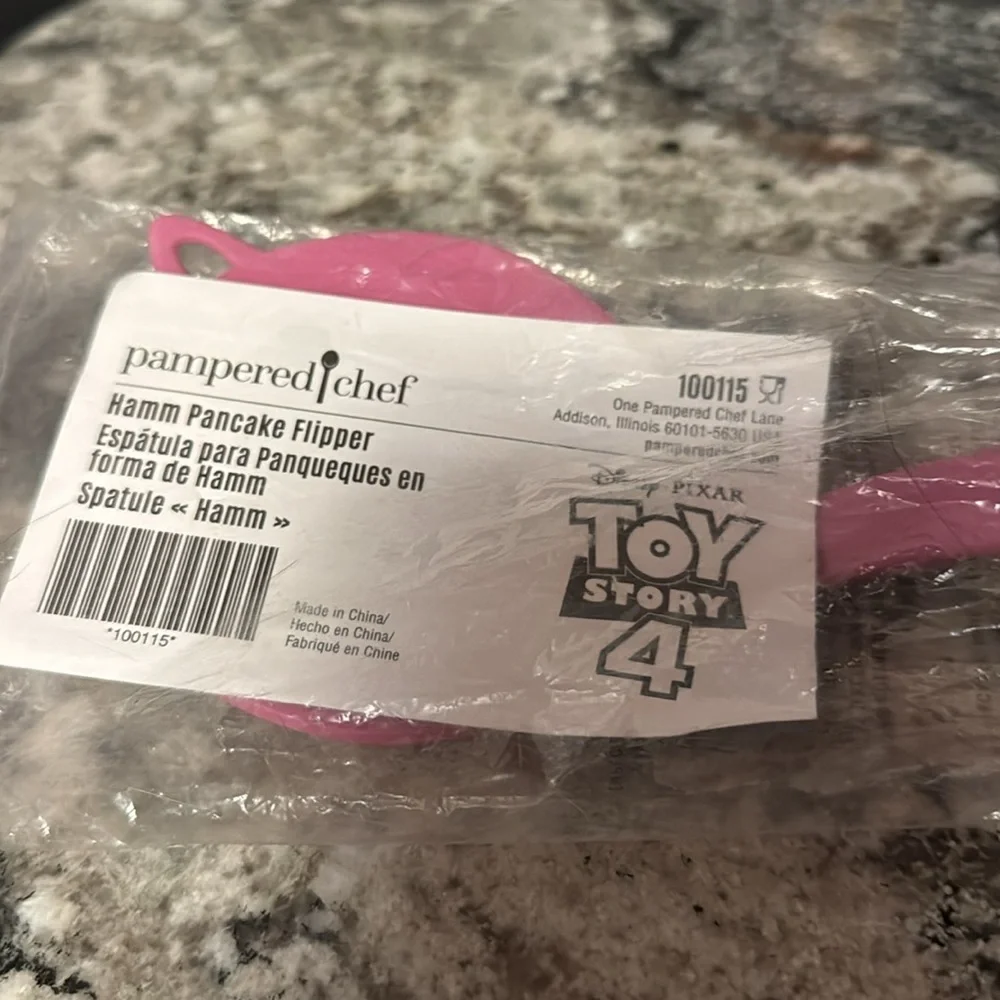 Pampered Chef Toy Story 4 Hamm Pancake Flipper Spatuala
